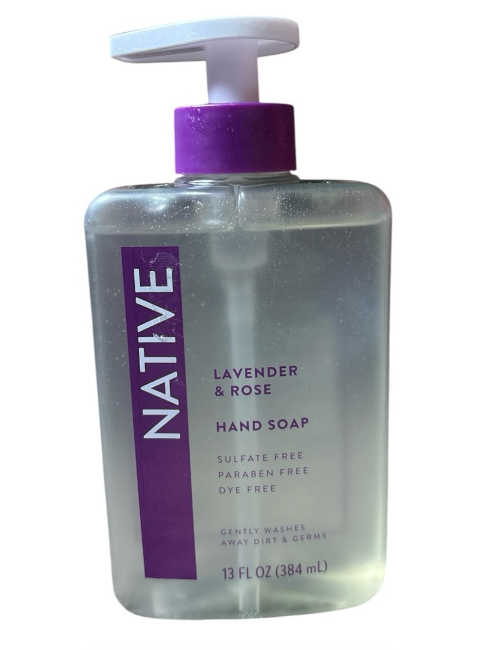 Native Lavender & Rose Hand Soap